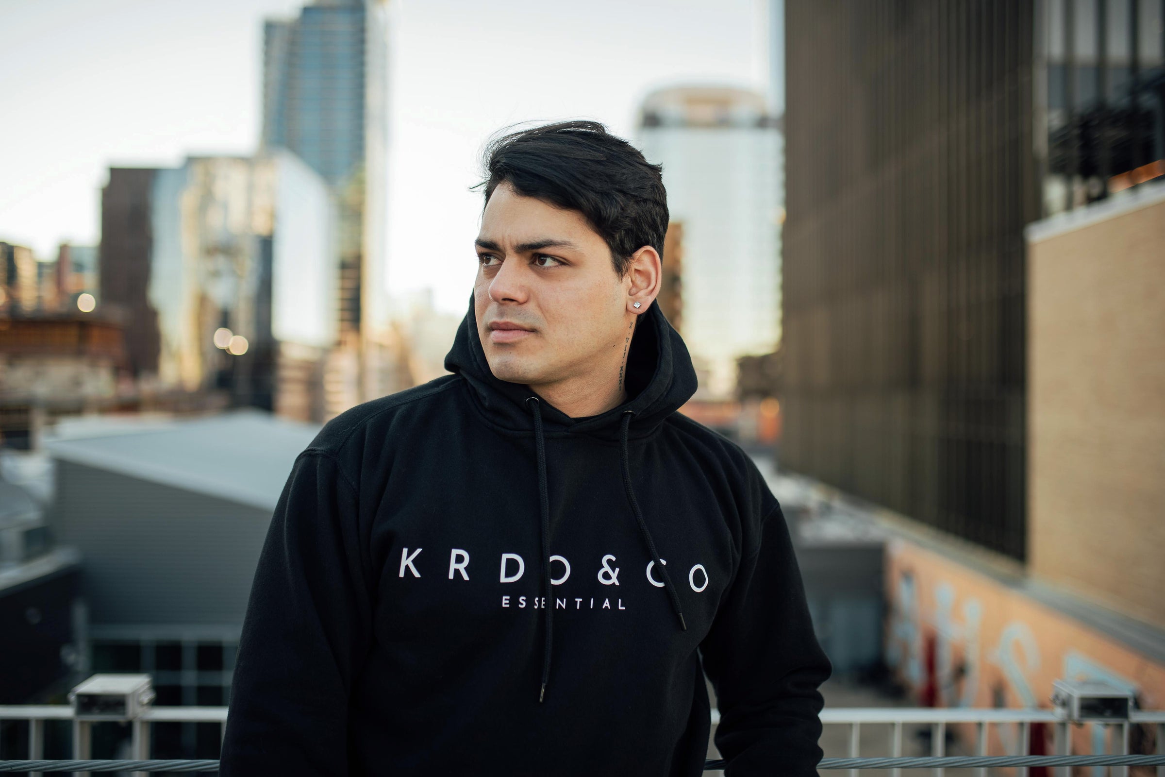 Krdo&Co Black hoodie