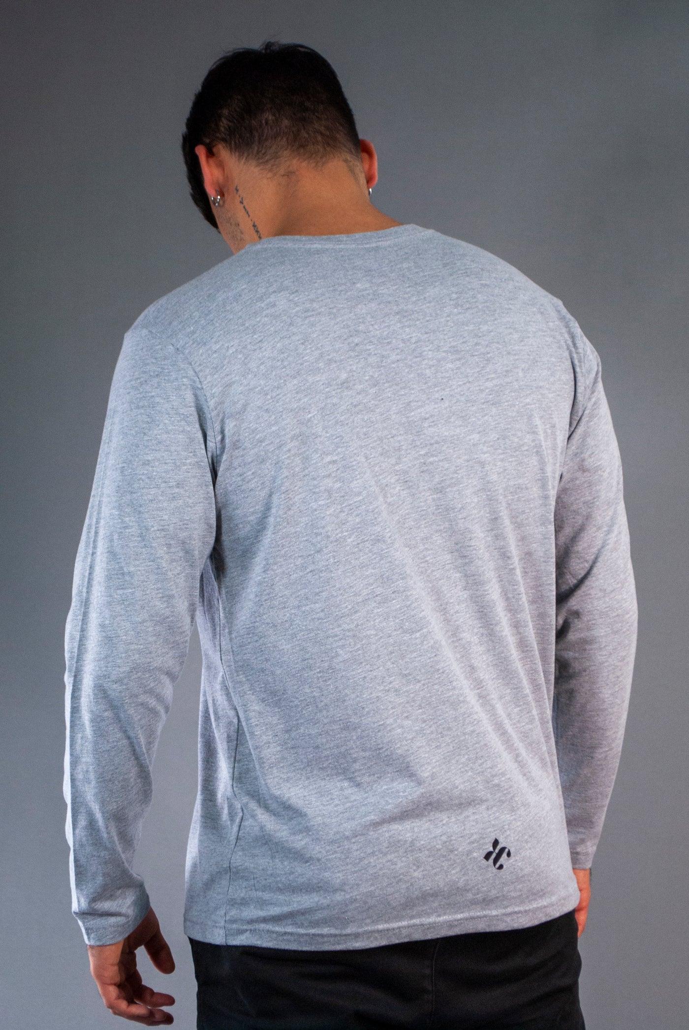 Grey Long Sleeve Shirt | Long Sleeve Grey T-shirt | Krdoandco