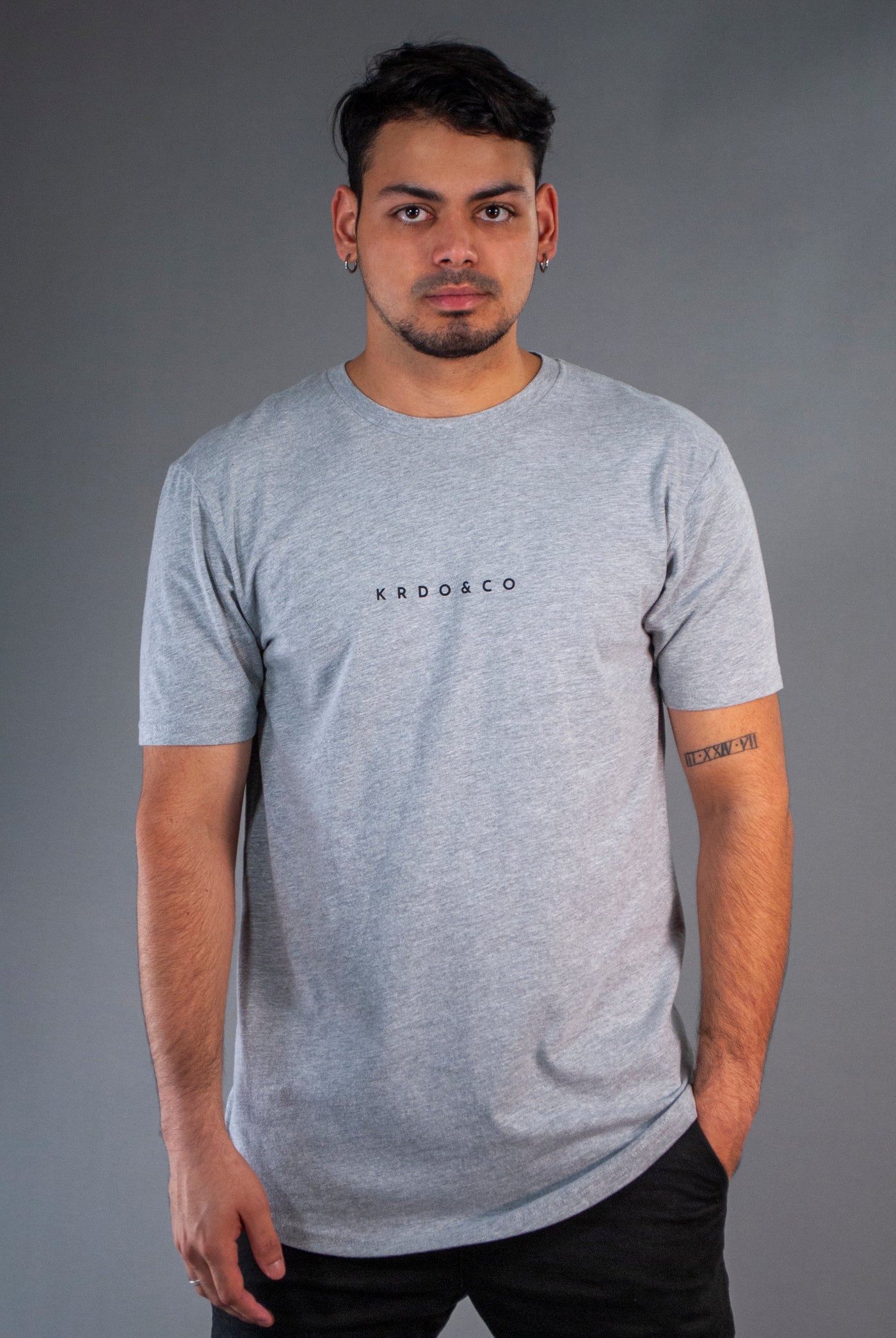 Grey T-Shirt | Grey T-Shirt For  Men | Krdoandco