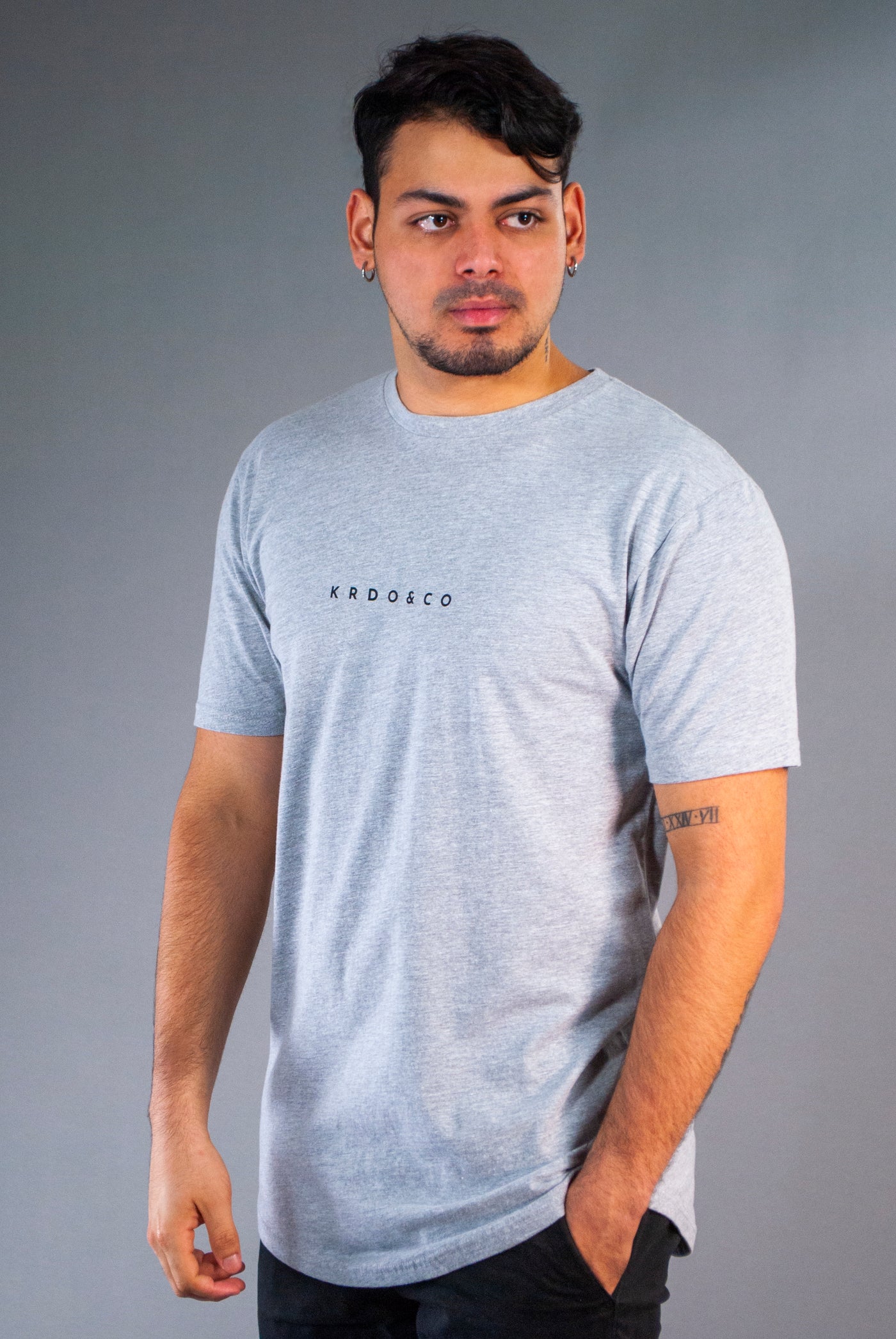 Grey T-Shirt | Grey T-Shirt For  Men | Krdoandco