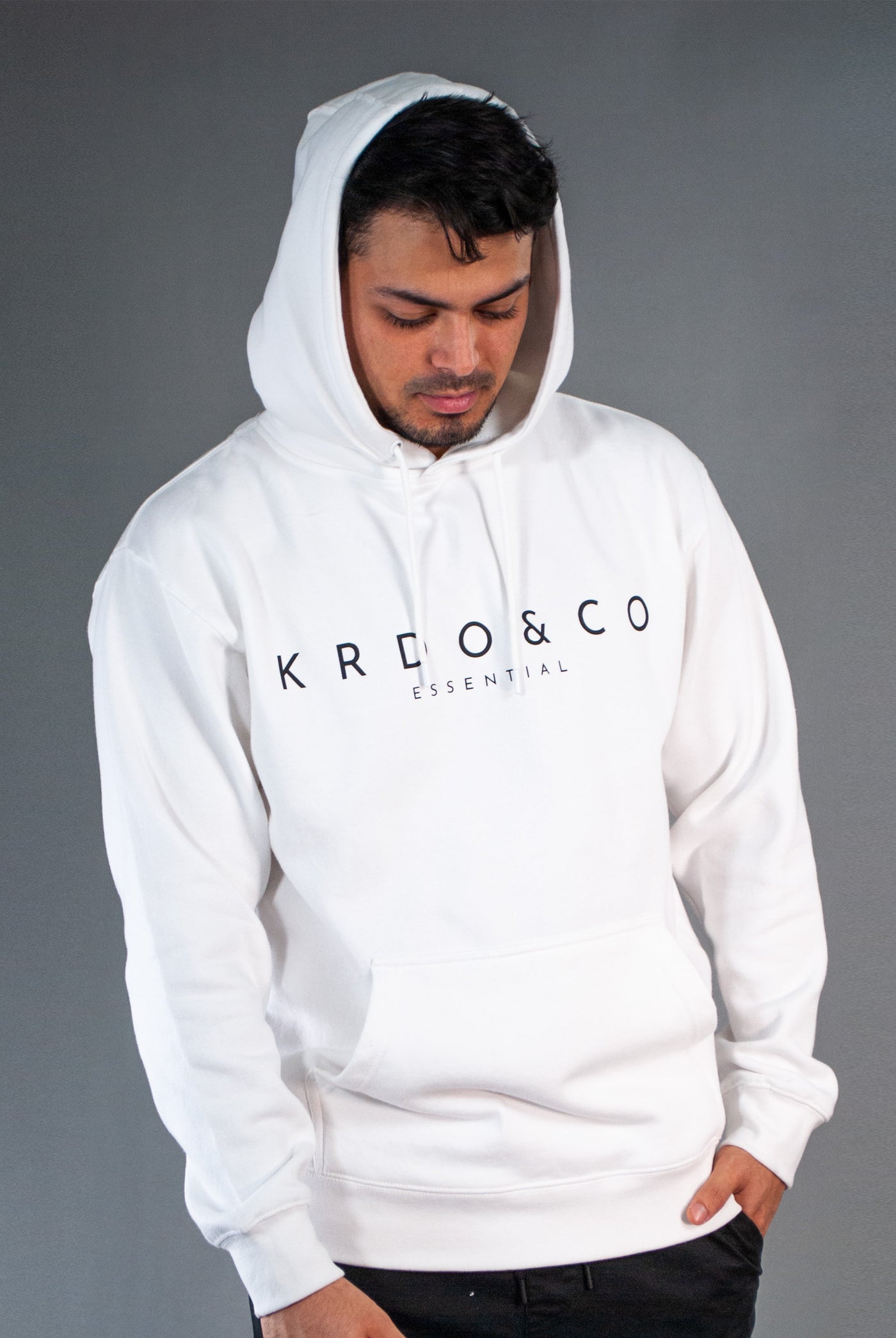 White Hoodie For Men | White Hoodie | Krdoandco